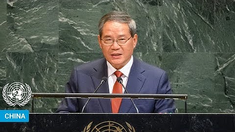 🇨🇳 China - Premier Addresses United Nations General Debate, 80th Session | #UNGA