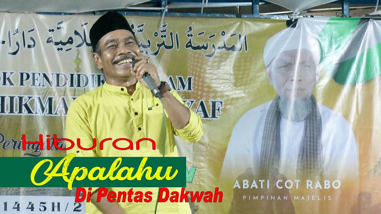 Hiburan Apalahu Di Pentas Dakwah I Haba Lucu & Lagu