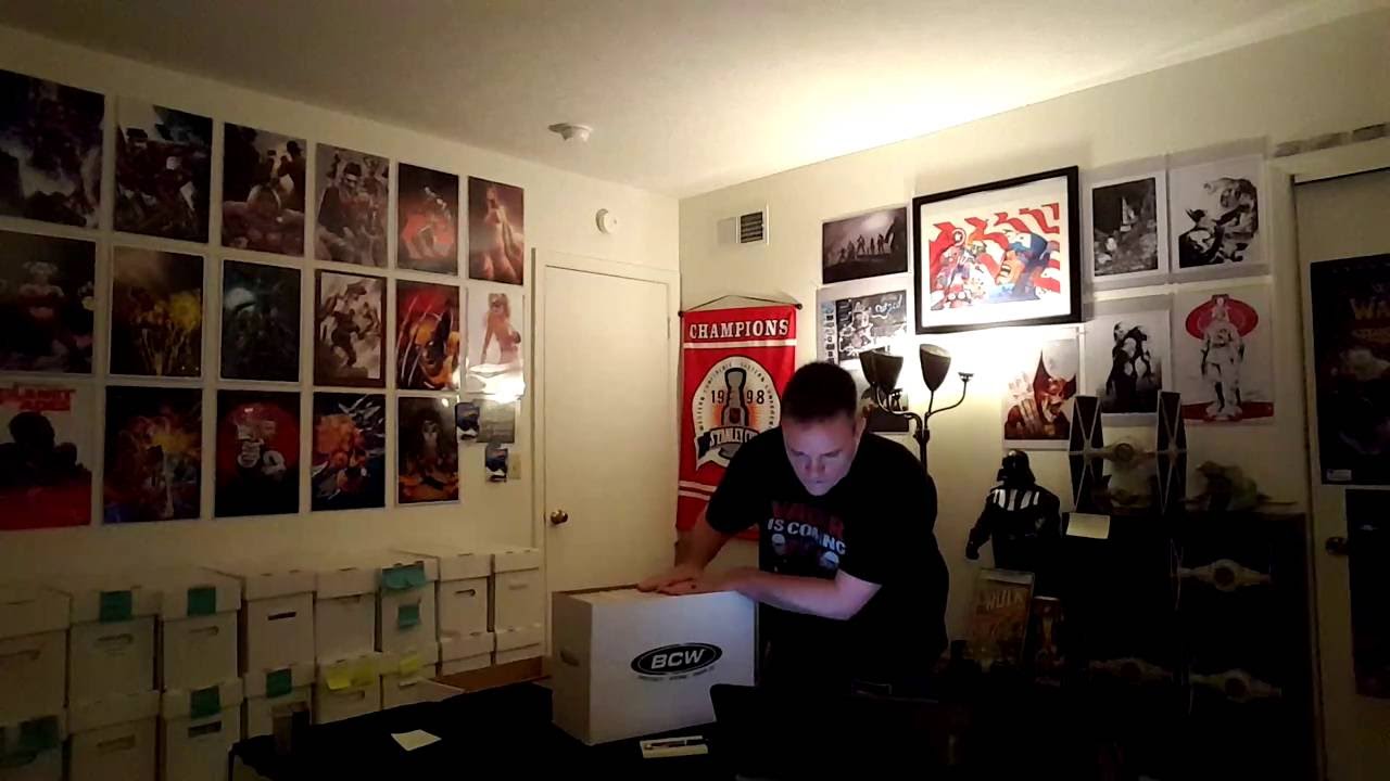 DONCOMICBOOK JUNKIES 1ST EVER LIVE  COMIC BOOK COLLECTION COUNT!!