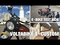 VoltaBike E-Custom - Test Ride on electric bicycle - VLOG178 [4K]