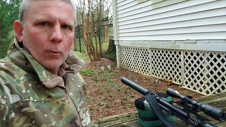 AirForce Texas SS Carbon .457 Cal  on the range.