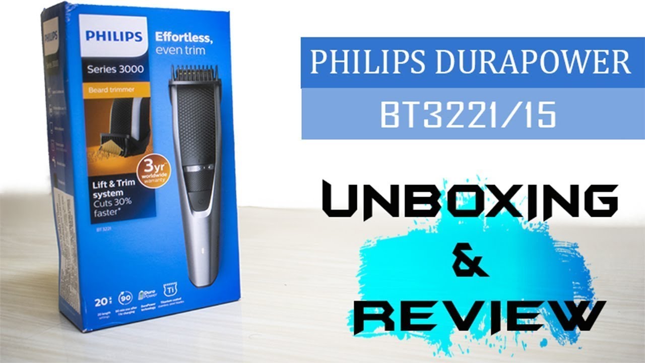 philips bt3221 durapower trimmer