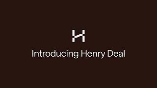 Introducing Henry Deal