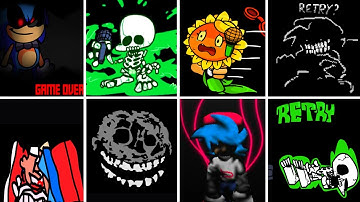 The Best Game Over Screen Animation in FNF #25 - Friday Night Funkin