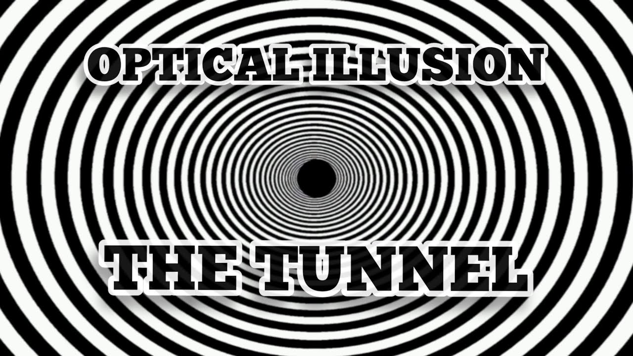 TUNNEL . AN OPTICAL ILLUSION. DECEPTION OF VISION. - YouTube