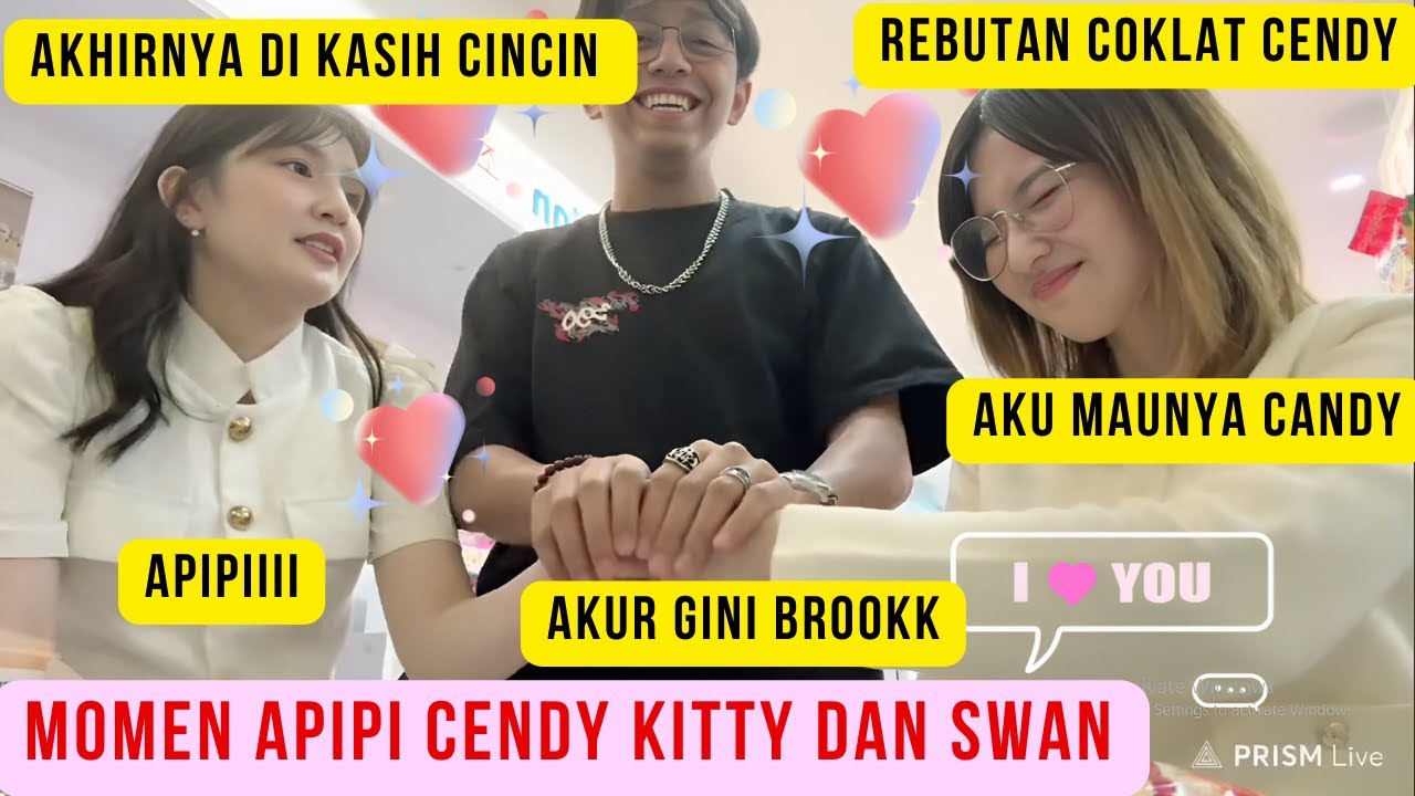 momen apipi cendy swan kity I romantis banget I akur kadang cemburu