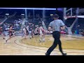 Lingle-Fort Laramie's Brody Roberts with the layup for the Doggers in their win over Encampment on