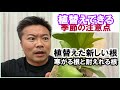 植え替えできる季節の注意点
