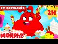 Morphle fica gordinho por comer sorvete demais | 2 HORAS de Morphle em Português | Desenhos Animados