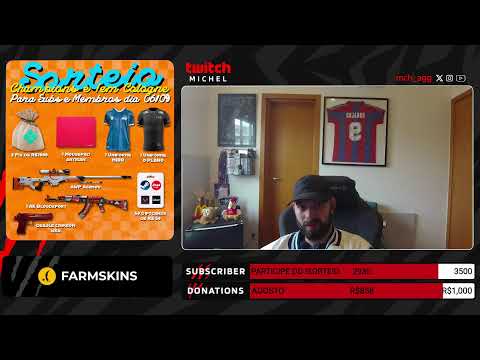 LIVE: Leviatan vs Heretics - VALORANT Champions 2024 - Seja MEMBRO para o !SORTEIO