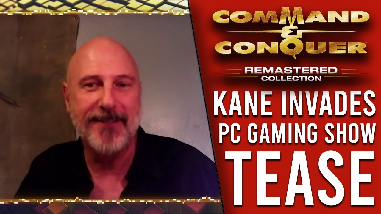 C&C REMASTERED -  KANE INVADES PC GAMING SHOW! | A surprised appearance from Kane [2020]
