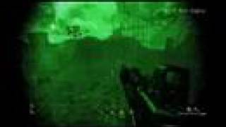 Call of Duty 4 demo squad night vision combat fire fight screenshot 2