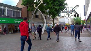 Northampton Town Centre Walking Tour 2022 - [4K]