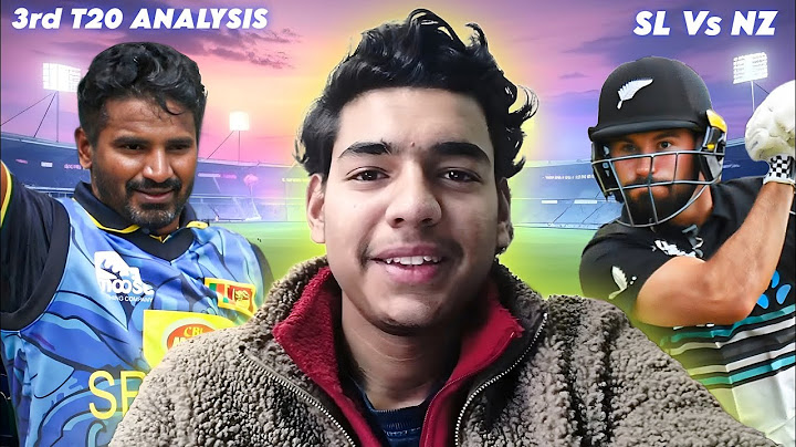 SL Vs NZ 3rd T20 Match Analysis | Kusal Perera’s Stunning Century Helps SL End T20 Series On A High