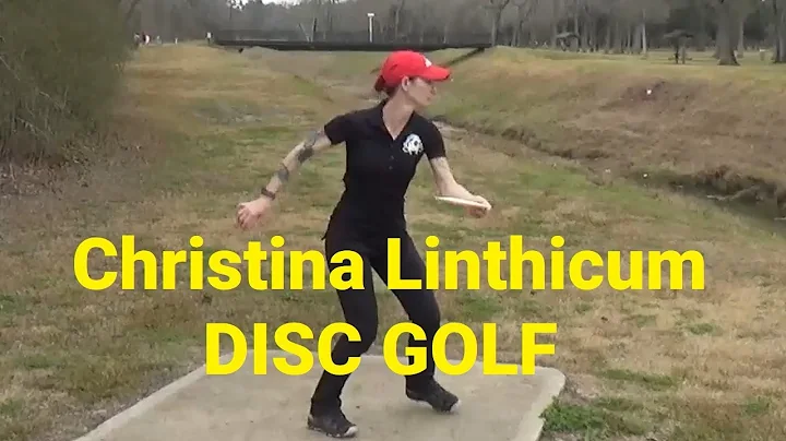 Christina Linthicum Plays Disc Golf at Jenkins Park