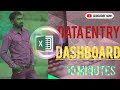 Data Entry Dashboard @bncreations1989 #computer #shortsfeed #microsoftoffice #shortsfeed #windows 
