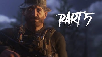 Modern Warfare Remastered Gameplay Walkthrough Part 5 - Act 1 - Hunted (Call of Duty 1080p)