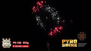PS-188 500g 2inch 9 shot cake