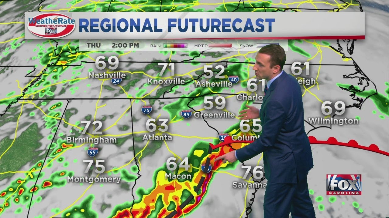 Rain continues, but sunshine tomorrow - YouTube
