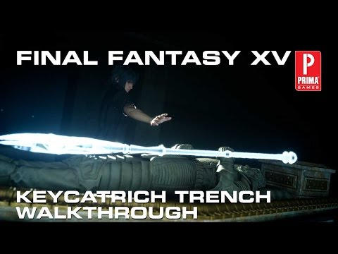 Video: Final Fantasy 15 Chapter 2 - The Power Of Kings, Utforska Keycatrich Trench, Arachne Boss Och MA-X Cuirass Boss Strid