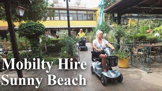 Sunny Beach, Bulgaria, mobility hires easily available.