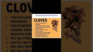 Health Benefits of cloves clovesbenefits