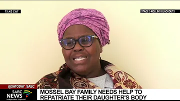 Mossel Bay family needs help to repatriate their daughter's body