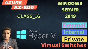 How to configure Virtual Switches in Hyper-v Server 2019 ! External , Internal and Private Switch !