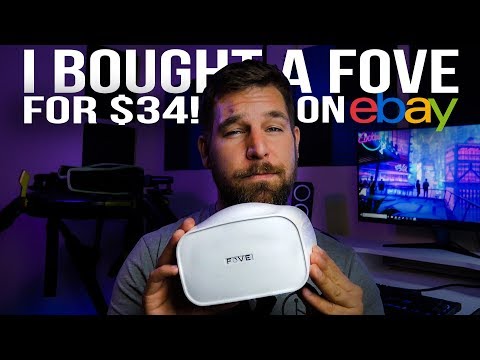 World's First Eye Tracking Headset - Fove VR - Quick Review and Gameplay