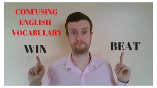 Confusing English Words | WIN or BEAT?