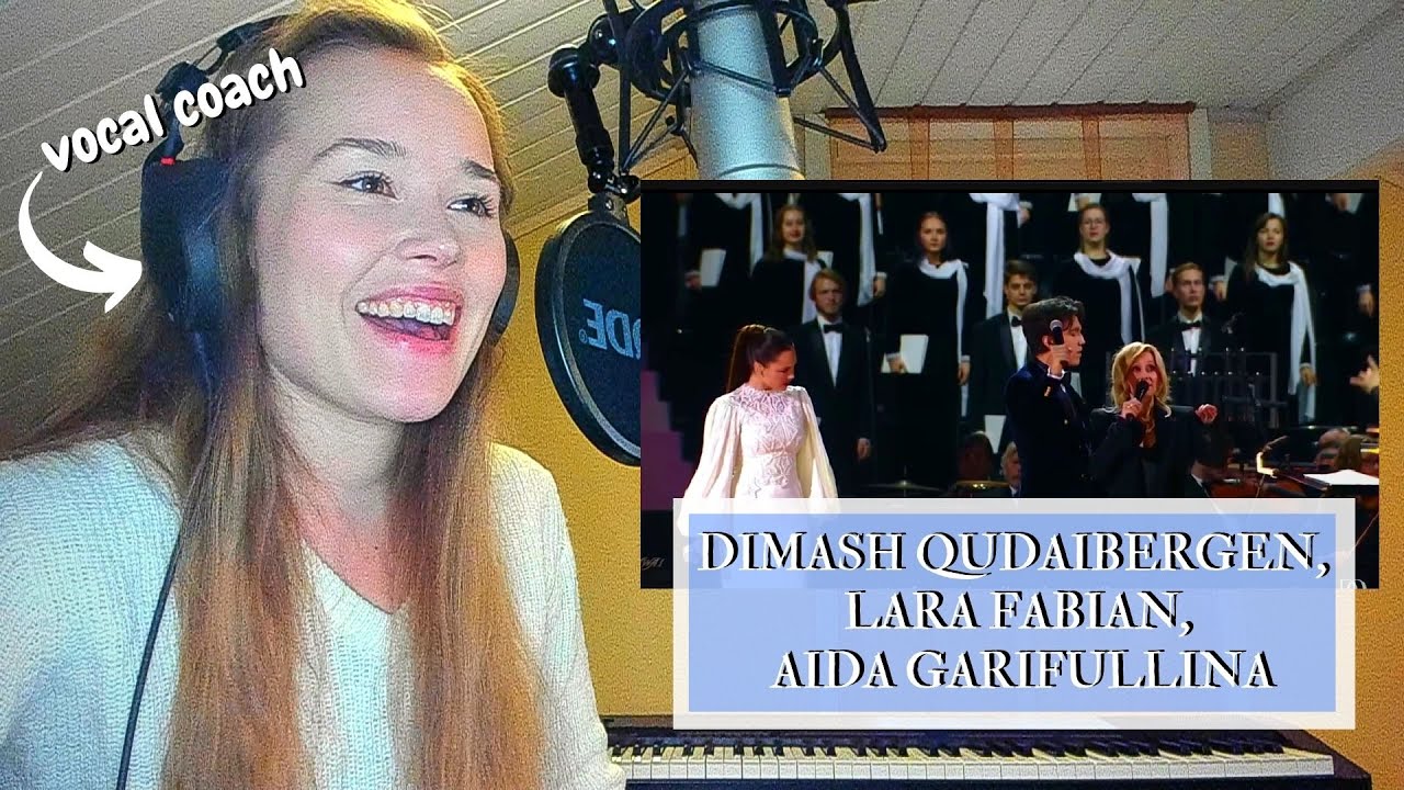 DIMASH QUDAIBERGEN, LARA FABIAN, AIDA GARIFULLINA "Ti Amo Cosi" Finnish Vocal Coach Reacts