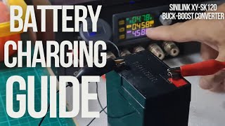 Raw Battery Charging Guide Using Sinilink XY-SK120 Buck-Boost Converter