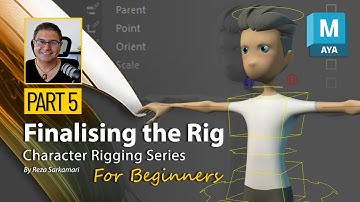 Character Rigging for Beginners: 05 Finalizing the Rig