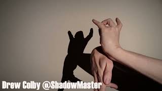 Dancing Person Hand Shadow Tutorial