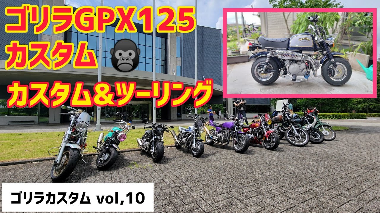 Gorilla GPX125 Custom - Assembly ③ - YouTube