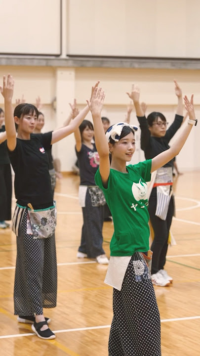 ほにやの練習風景【一部公開】　#ダンス #honiya #yosakoi