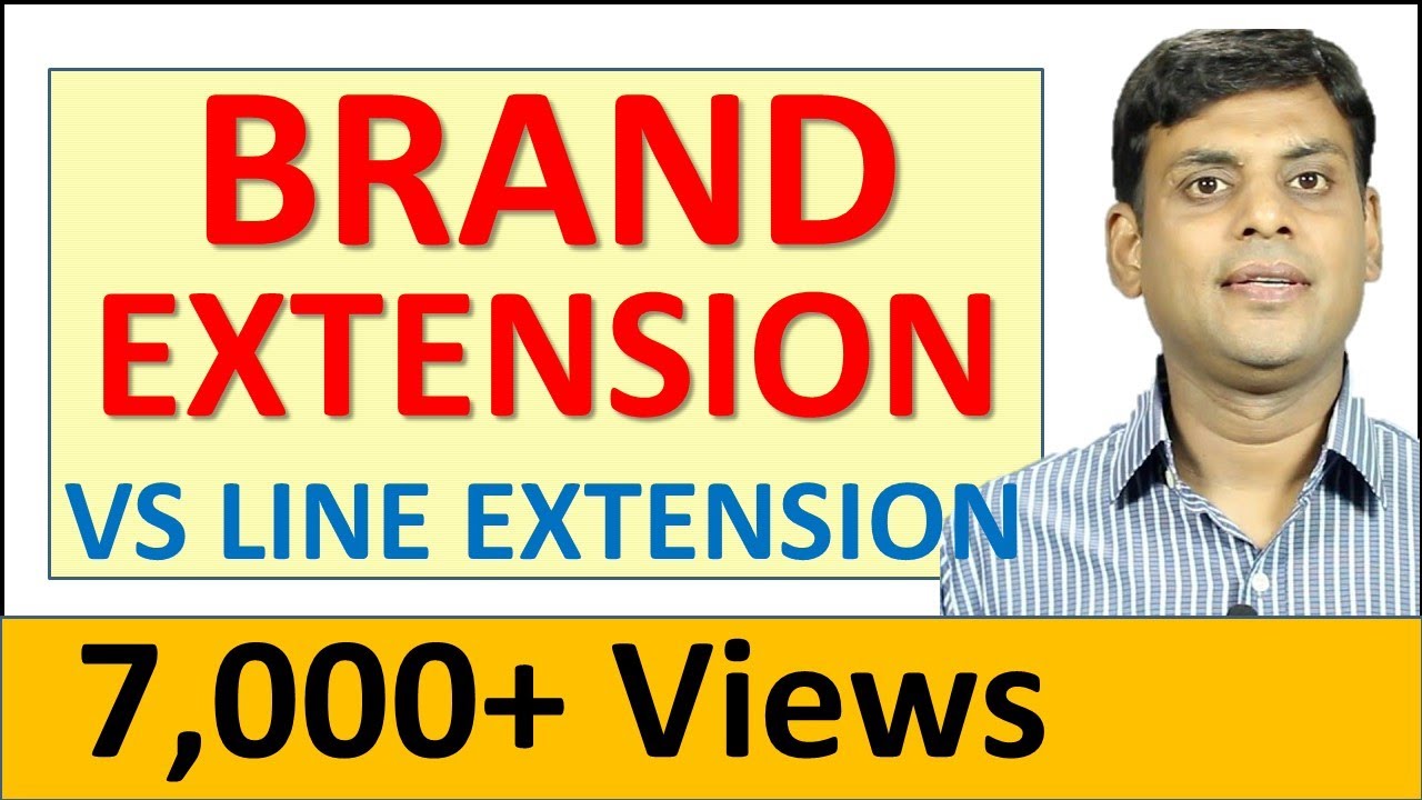 Brand Extension Vs Line Extension I Product Line And Brand Extension By Dr Vijay Prakash Anand