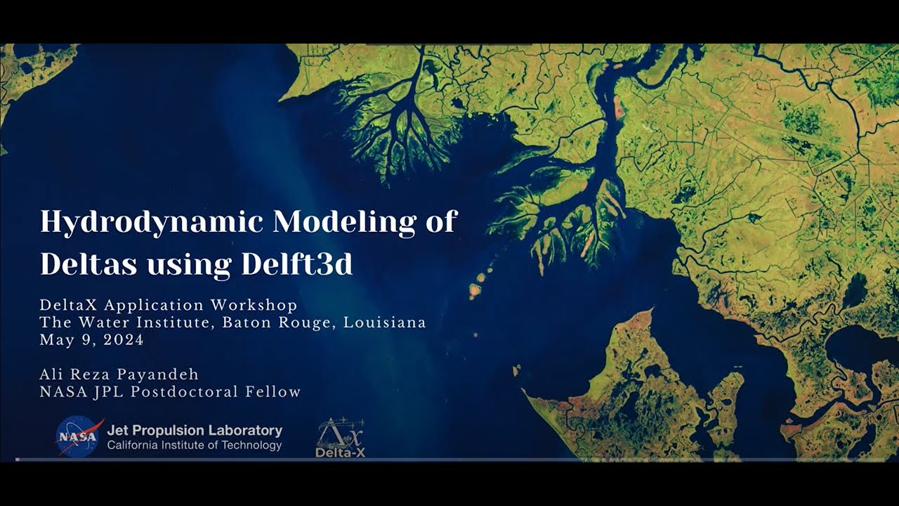 Hydrodynamic Modeling of Deltas Using Delft3d - YouTube