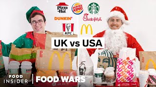 UK vs US Christmas Specials | Food Wars