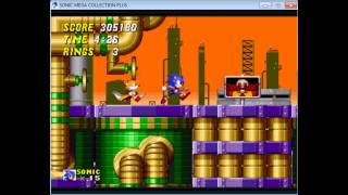 Sonic Mega Collection [PC] : Sonic The Hedgehog 2 [Sega Genesis] Walkthrough - Oil Ocean Zone