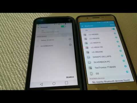 How to connect 2 android phones using bluetooth & send image