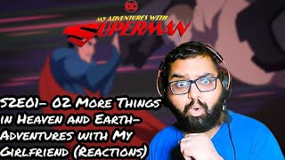 My Adventures With Superman Season 2 Episodes 1 & 2 REACTIONS!