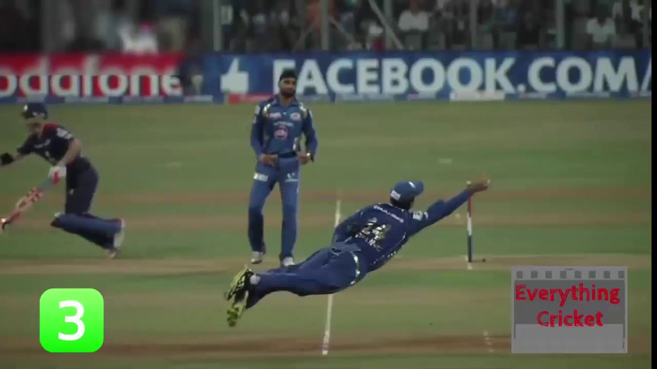 The amazing catch in cricket history - YouTube
