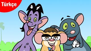 TA-TA-TA-TAAAM |Çılgın Fare Kardeşleri ve Garip Hayvanlar |Çocuklar için Komik Çizgi Filmler |Türkçe