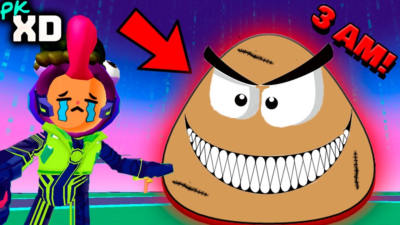 NUNCA JUEGUES POU A LAS 3 AM en PK XD 2022