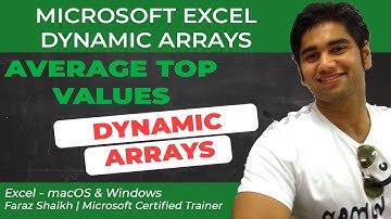 📊 Average Top 3 Values, LARGE, SEQUENCE | Classic & Dynamic Arrays