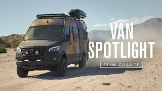 Van Spotlight: Slim Chance | Outside Van AWD Mercedes-Benz Sprinter 144 Van Conversion Tour