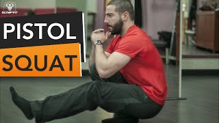 PISTOL SQUAT : Les exercices de progression pour le maîtriser ! (Squat d'une jambe)