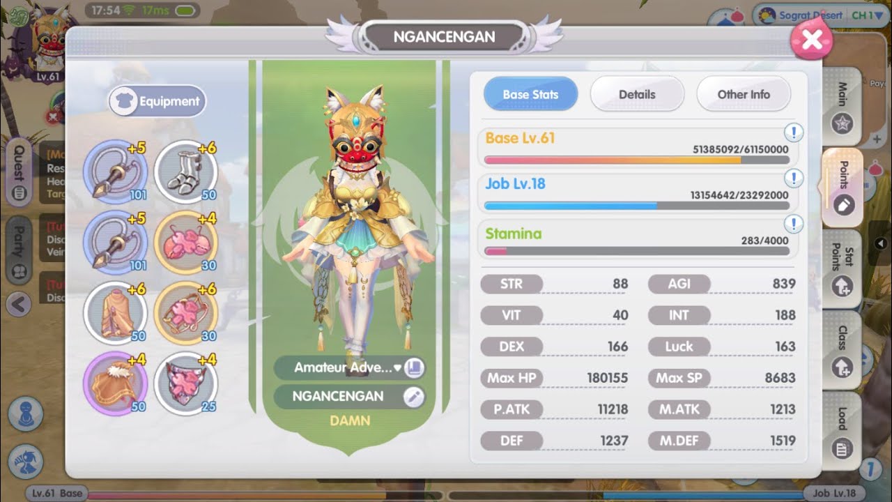 [LIVE] TEST PAKE GYPSY(Winter Dawn) Ragnarok X Next Generation # ...