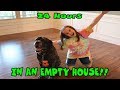 24 Hours In An Empty House! 24 Hours With NO Furniture